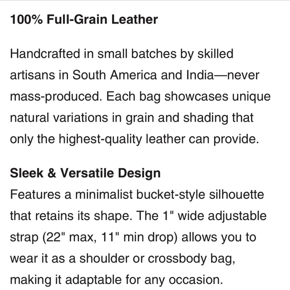 latico Chance Leather Bucket Bag - Picture 8 of 9